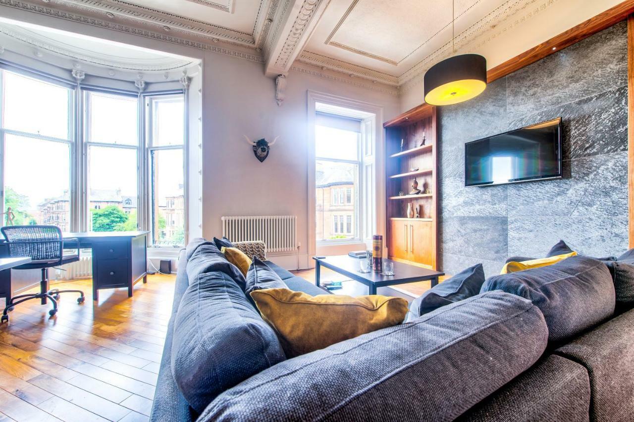 32 Victoria Crescent Road Daire Glasgow Dış mekan fotoğraf